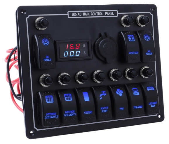 ABILKEEN launches DC/AC main control panel for motorhomes and yachts, redefining electrical safety for recreational travel